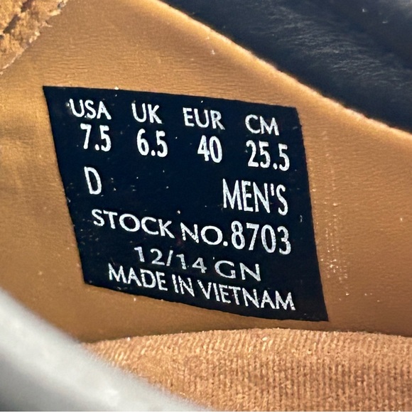 Red Wing 8703 Black Leather Safety Work Shoes Men 7.5 Women 9 Slip Resistant NEW - Picture 9 of 11